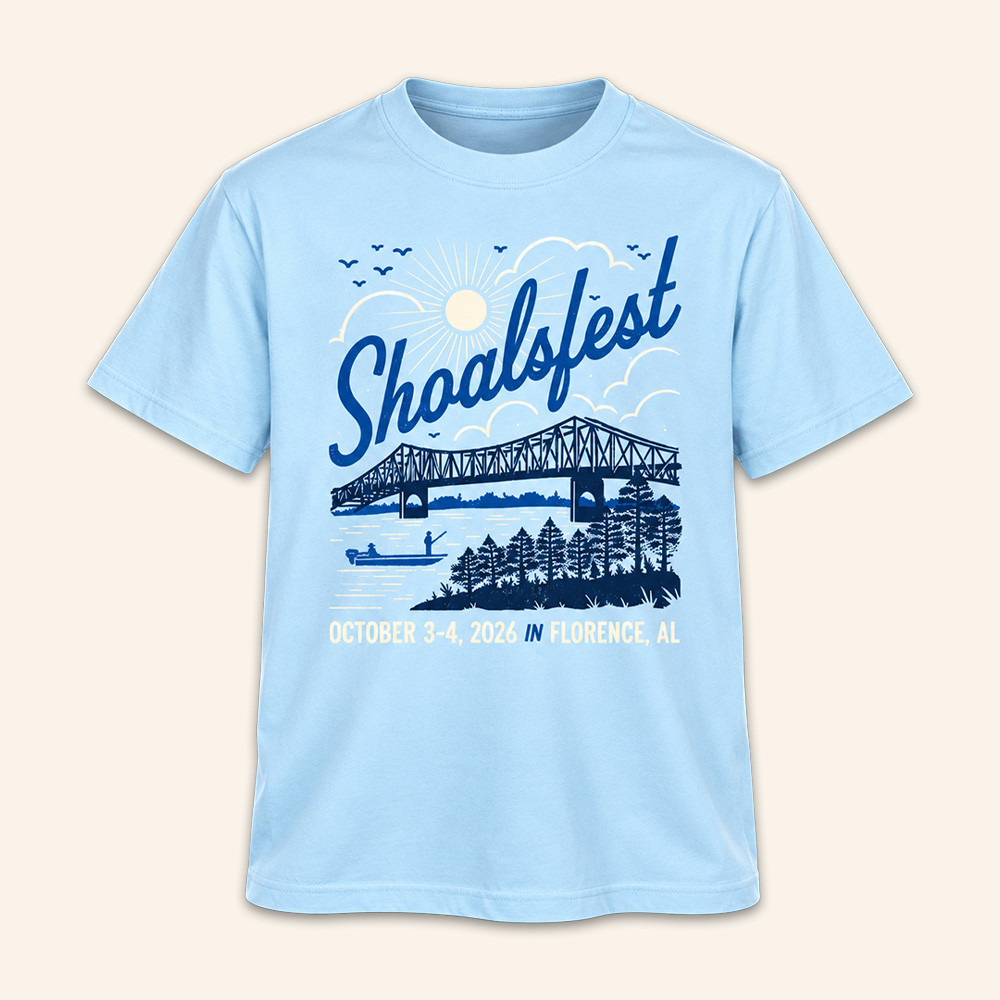Shoalsfest 2026 Merch Florence AL Event Shirt Festival Apparel Gifts For Sister 1 - Unicasport Shoalsfest 2026 Merch Florence AL Event Shirt Festival Apparel Gifts For Sister