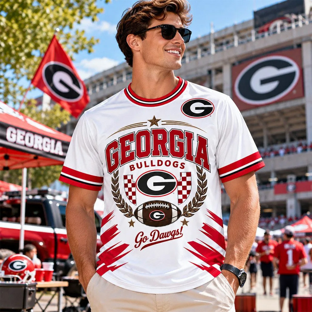 Georgia Bulldogs Merch Go Dawgs Football Shirt Bulldogs NCAA Teams Clothing Gifts Ideas 1 - Unicasport Georgia Bulldogs Merch Go Dawgs Football Shirt Bulldogs NCAA Teams Clothing Gifts Ideas