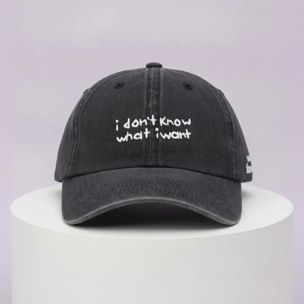 RM BTS Kim Namjoon I Don't Know What I Want Baseball Cap Embroidered RM BTS Merch Fan Gifts 1 - Unicasport RM BTS Kim Namjoon I Don't Know What I Want Baseball Cap Embroidered RM BTS Merch Fan Gifts