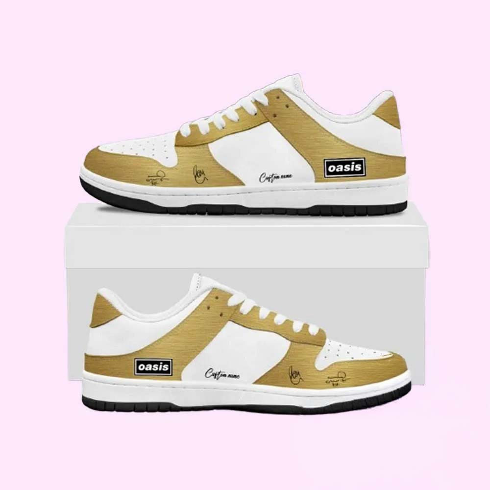 Oasis Merch Live ’27 Signature Sneakers Great Gift For Rock Lover