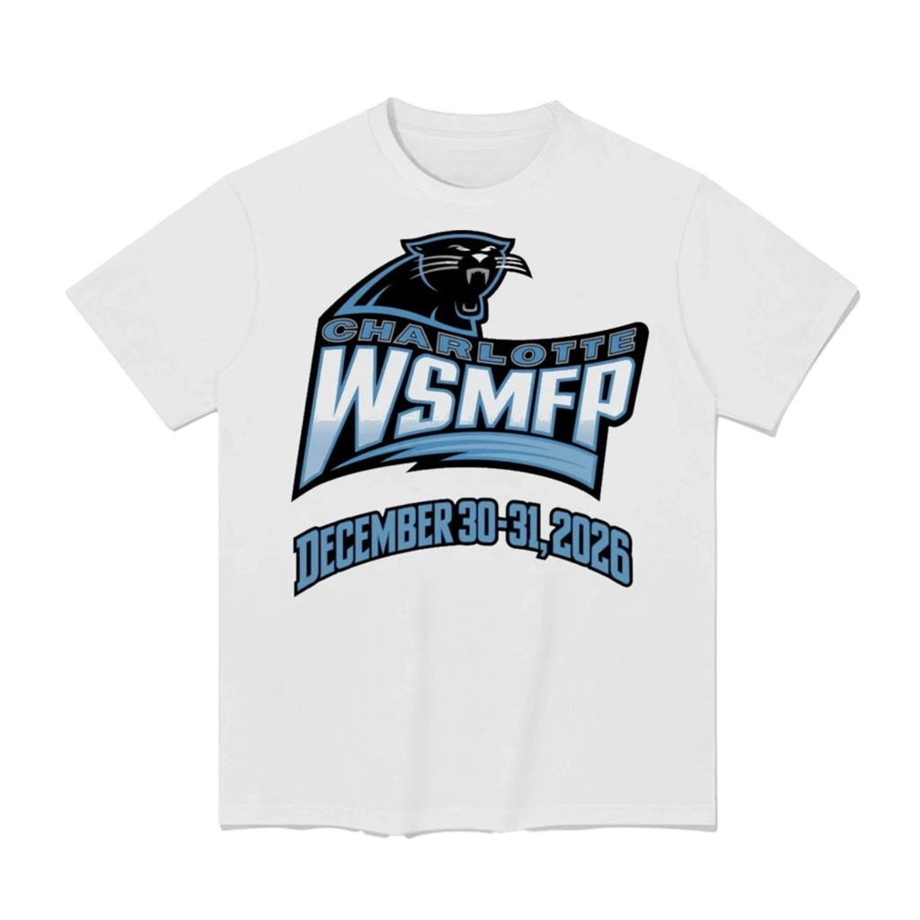 Carolina Panthers Merch Widespread Panic WSMFP New Years Run Charlotte 2026 Mashup T-Shirt 1 - Unicasport Carolina Panthers Merch Widespread Panic WSMFP New Years Run Charlotte 2026 Mashup T-Shirt