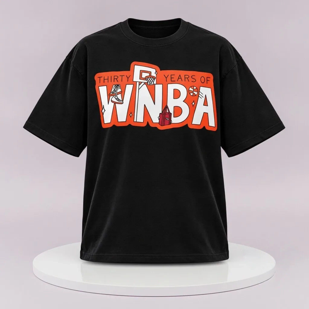 Nika Muhl Thirty Years Of WNBA T-Shirt Nika Muhl Merch Basketball Fan Gift Ideas 1 - Unicasport Nika Muhl Thirty Years Of WNBA T-Shirt Nika Muhl Merch Basketball Fan Gift Ideas