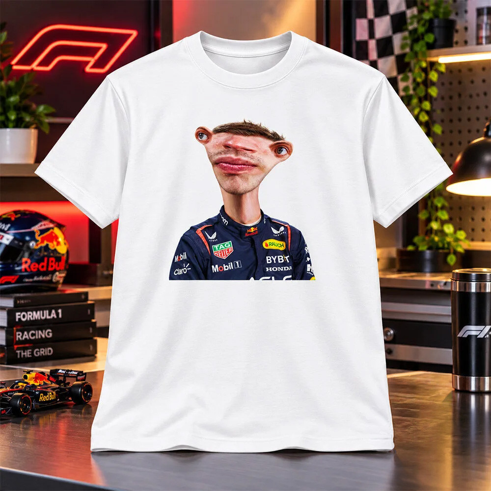 Max Verstappen x Sid Face Graphic Shirt Funny Red Bull Racing F1 Shirts Max Verstappen Fan Gift 1 - Unicasport Max Verstappen x Sid Face Graphic Shirt Funny Red Bull Racing F1 Shirts Max Verstappen Fan Gift