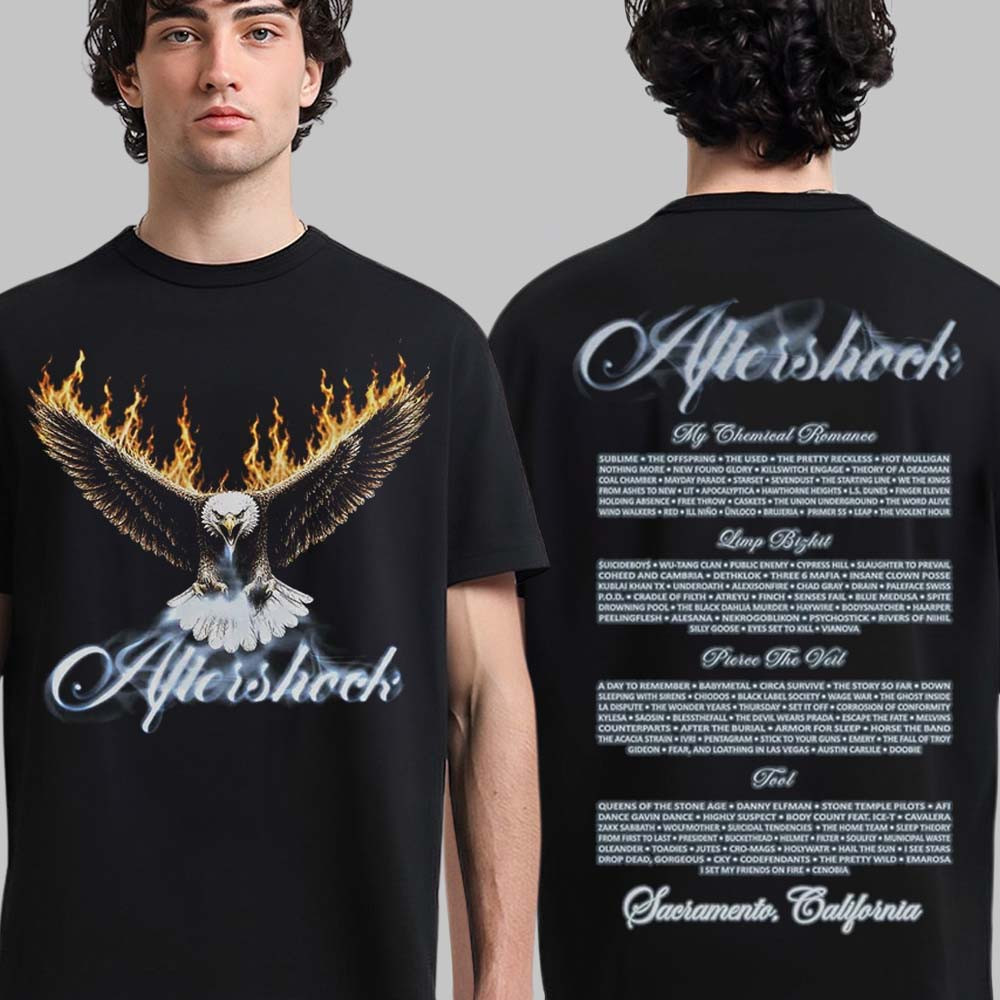 Aftershock Festival 2026 Merch Sacramento CA Hot Wings T-Shirt Gift For Festival Music Lover 1 - Unicasport Aftershock Festival 2026 Merch Sacramento CA Hot Wings T-Shirt Gift For Festival Music Lover