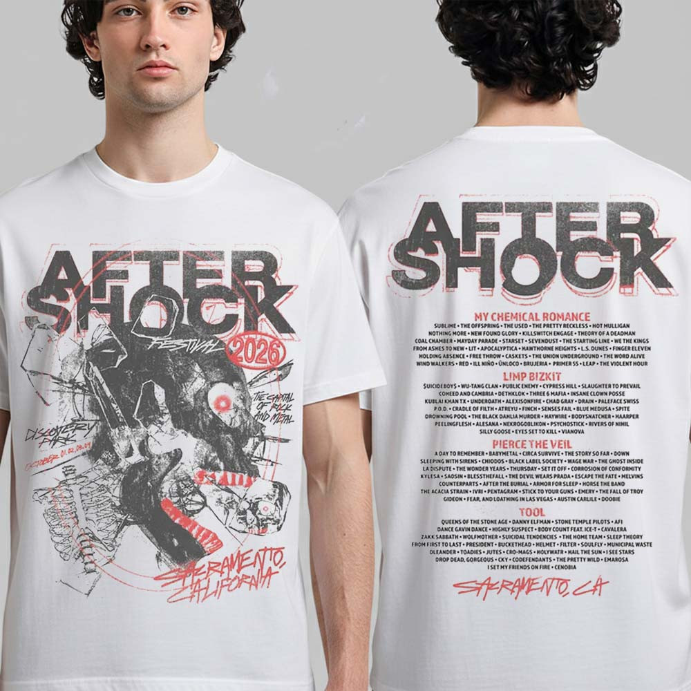 Aftershock Festival 2026 Merch Sacramento CA Chatter Brain T-Shirt Gift For Rock Metal Fans 1 - Unicasport Aftershock Festival 2026 Merch Sacramento CA Chatter Brain T-Shirt Gift For Rock Metal Fans