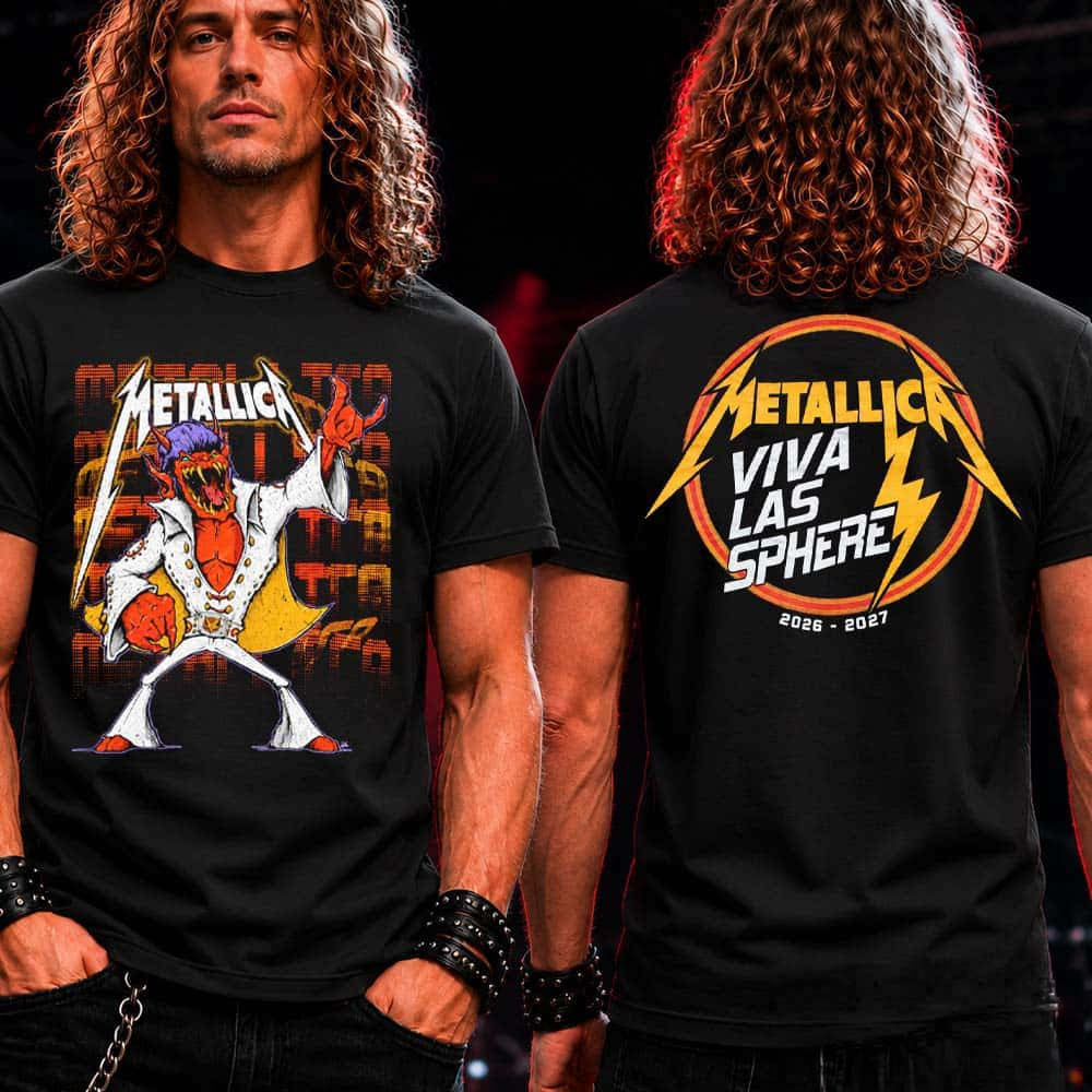 Metallica Merch Life Burns Faster Sphere Las Vegas Concert Tour 2026 2027 T-Shirt Gift For Fans 1 - Unicasport Metallica Merch Life Burns Faster Sphere Las Vegas Concert Tour 2026 2027 T-Shirt Gift For Fans