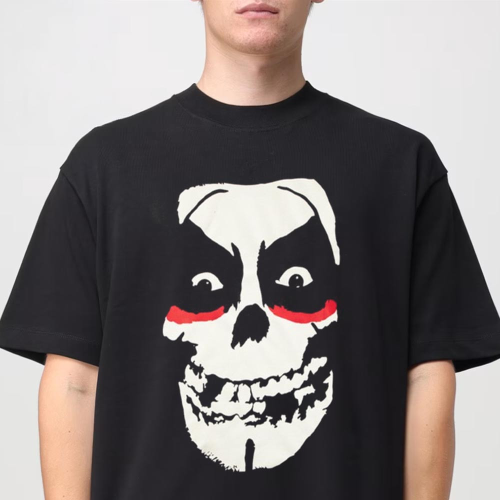 Misfits And Danhausen Merch Fiend Skull T-Shirt Gift For Punk Rock Band Lover 1 - Unicasport Misfits And Danhausen Merch Fiend Skull T-Shirt Gift For Punk Rock Band Lover