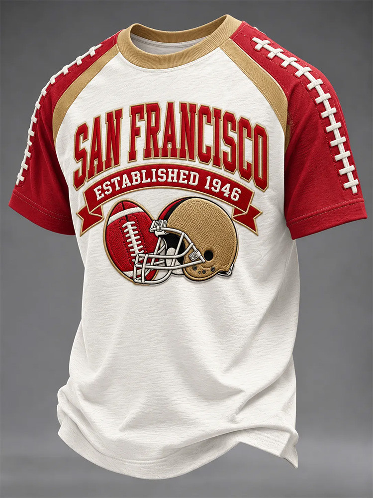 San Francisco 49ers Merch San Francisco Established 1946 T-Shirt NFL Outfit Gifts Idea 1 - Unicasport San Francisco 49ers Merch San Francisco Established 1946 T-Shirt NFL Outfit Gifts Idea