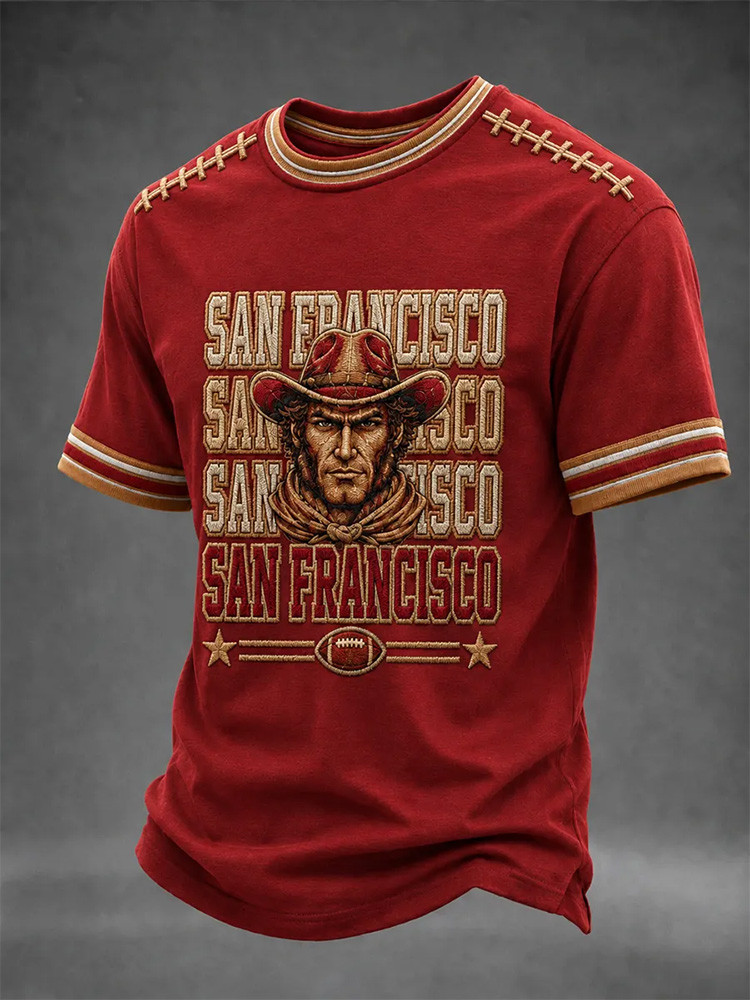 San Francisco 49ers Merch San Francisco T-Shirt NFL Clothing Gift For Football Lovers 1 - Unicasport San Francisco 49ers Merch San Francisco T-Shirt NFL Clothing Gift For Football Lovers