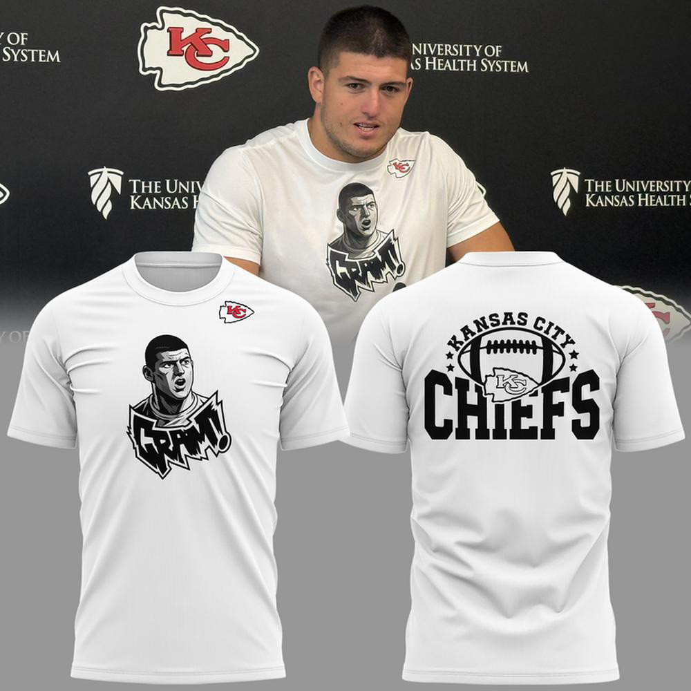 George Karlaftis 56 Kansas City Chiefs White Signature Shirt Chiefs Apparel Football Lover Gift 1 - Unicasport George Karlaftis 56 Kansas City Chiefs White Signature Shirt Chiefs Apparel Football Lover Gift
