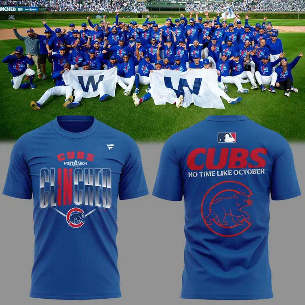 Chicago Cubs Merch 2026 Postseason Shirt Cubs Baseball Apparel Gifts For Baseball Lovers 1 - Unicasport Chicago Cubs Merch 2026 Postseason Shirt Cubs Baseball Apparel Gifts For Baseball Lovers