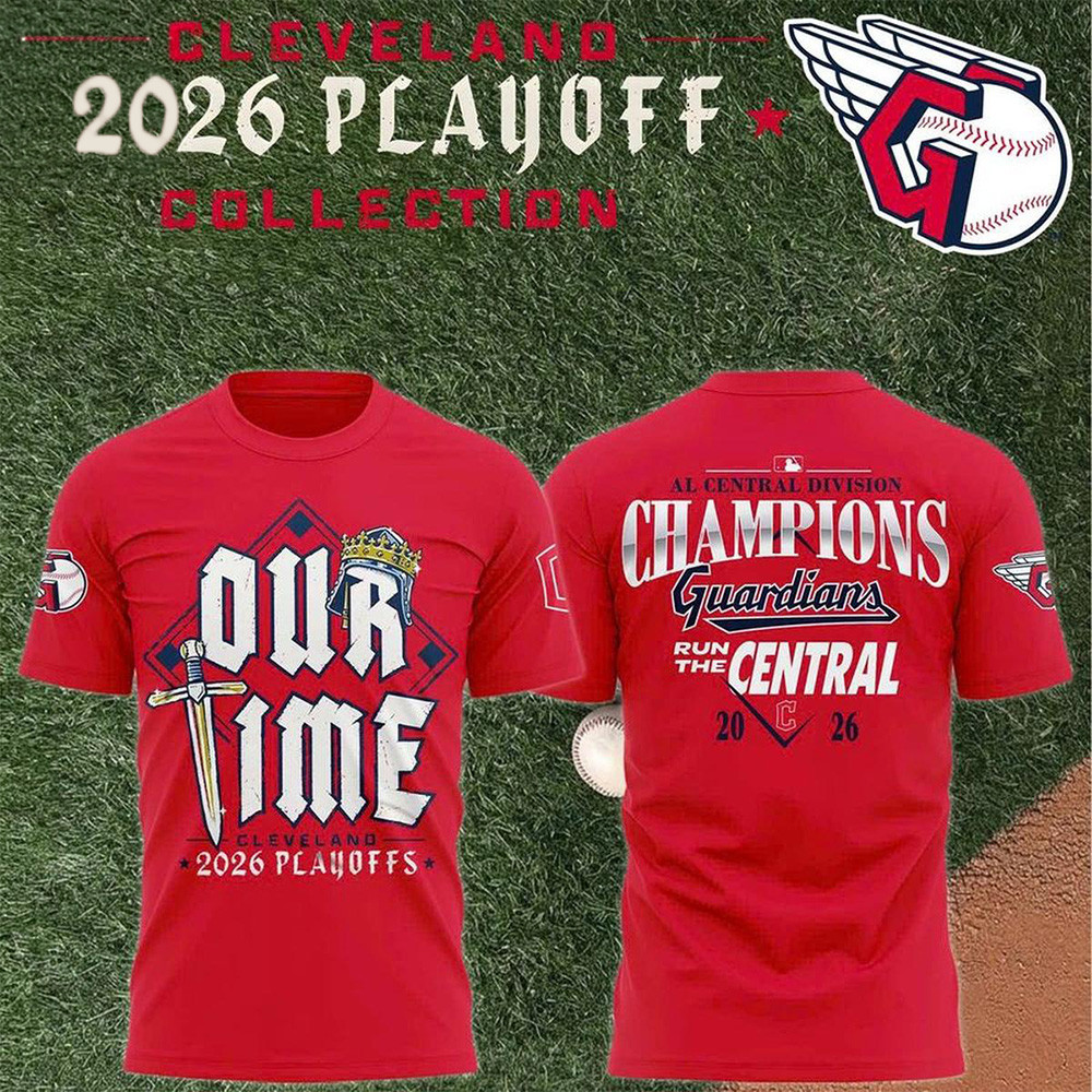 Cleveland Guardians Merch 2026 Playoffs AL Central Champions Shirt Baseball Lovers Gifts 1 - Unicasport Cleveland Guardians Merch 2026 Playoffs AL Central Champions Shirt Baseball Lovers Gifts