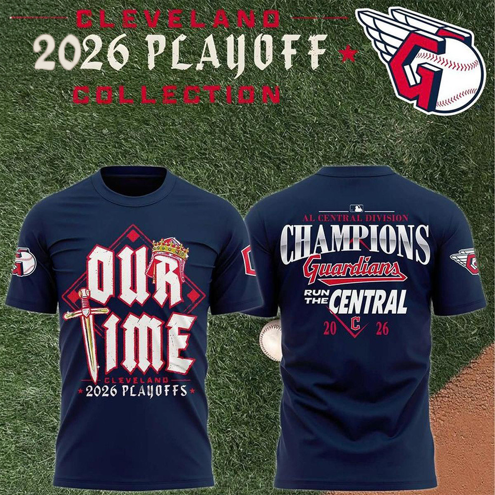 Cleveland Guardians Merch 2026 Playoffs AL Central Champions Shirt Guardians Game Day Fashion 1 - Unicasport Cleveland Guardians Merch 2026 Playoffs AL Central Champions Shirt Guardians Game Day Fashion
