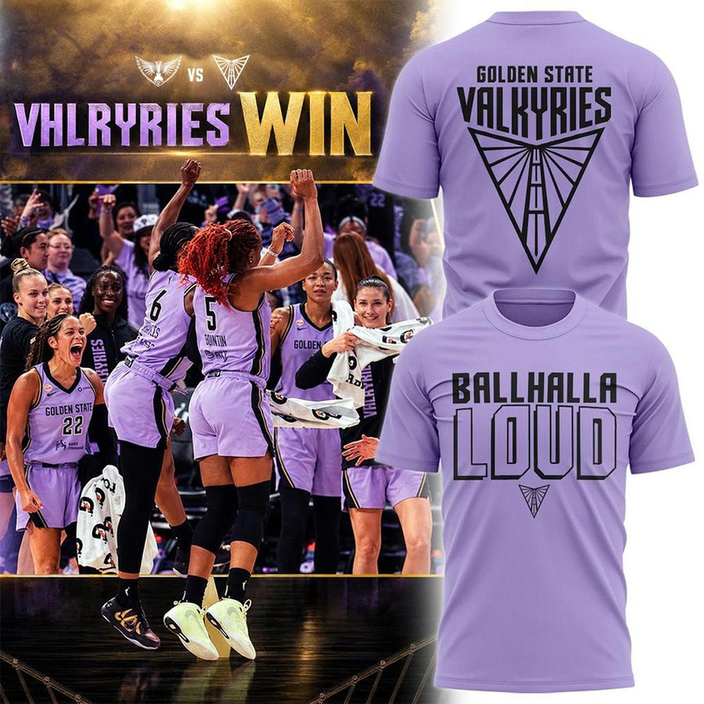 Golden State Valkyries Merch 2026 Ballhalla Loud Shirt Valkyries Playoff Apparel Gifts Ideas 1 - Unicasport Golden State Valkyries Merch 2026 Ballhalla Loud Shirt Valkyries Playoff Apparel Gifts Ideas