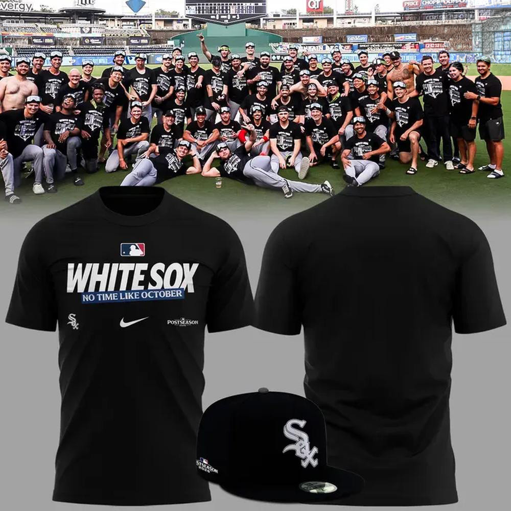 Chicago White Sox Merch 2026 Postseason No Time Like October Shirt Gifts Ideas 1 - Unicasport Chicago White Sox Merch 2026 Postseason No Time Like October Shirt Gifts Ideas