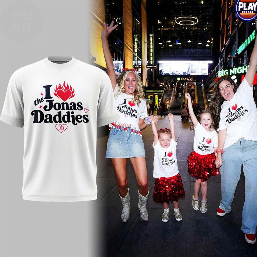 Jonas Brothers Merch I Love The Jonas Daddies Shirt Cute Concert Apparel Gifts Ideas 1 - Unicasport Jonas Brothers Merch I Love The Jonas Daddies Shirt Cute Concert Apparel Gifts Ideas
