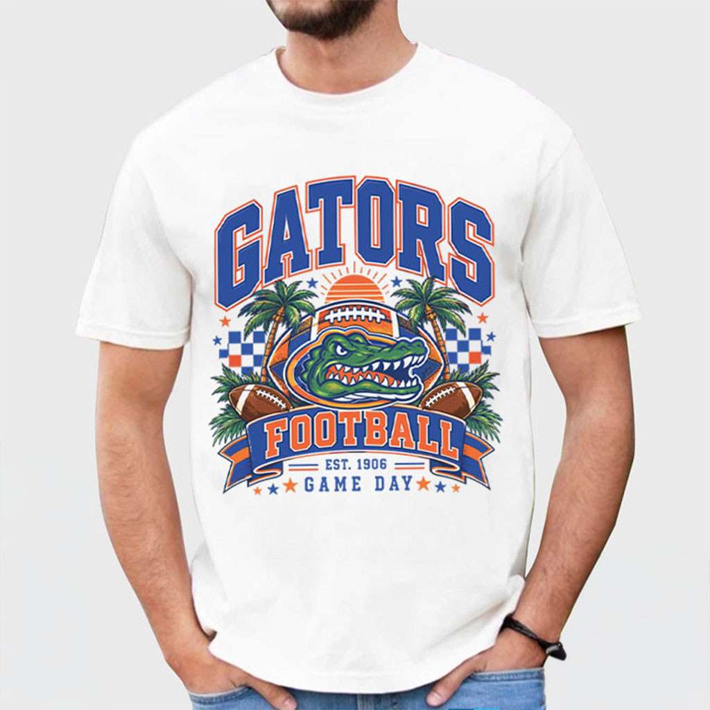 Florida Gators Merch Gators Football Game Day College Alligator T-Shirt Gifts For Fans 1 - Unicasport Florida Gators Merch Gators Football Game Day College Alligator T-Shirt Gifts For Fans
