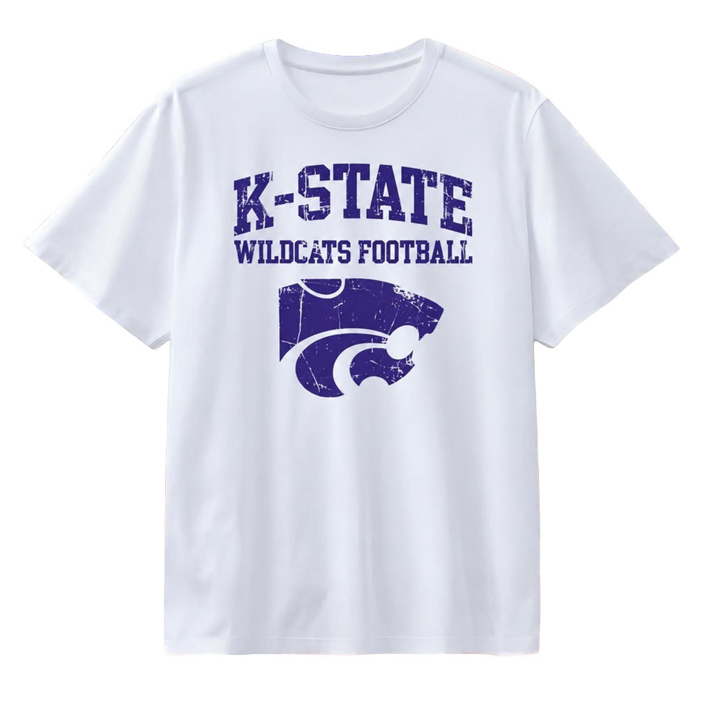 K State Wildcats Football Logo T-Shirt Kansas State Wildcats Merch Gifts For Fans 1 - Unicasport K State Wildcats Football Logo T-Shirt Kansas State Wildcats Merch Gifts For Fans