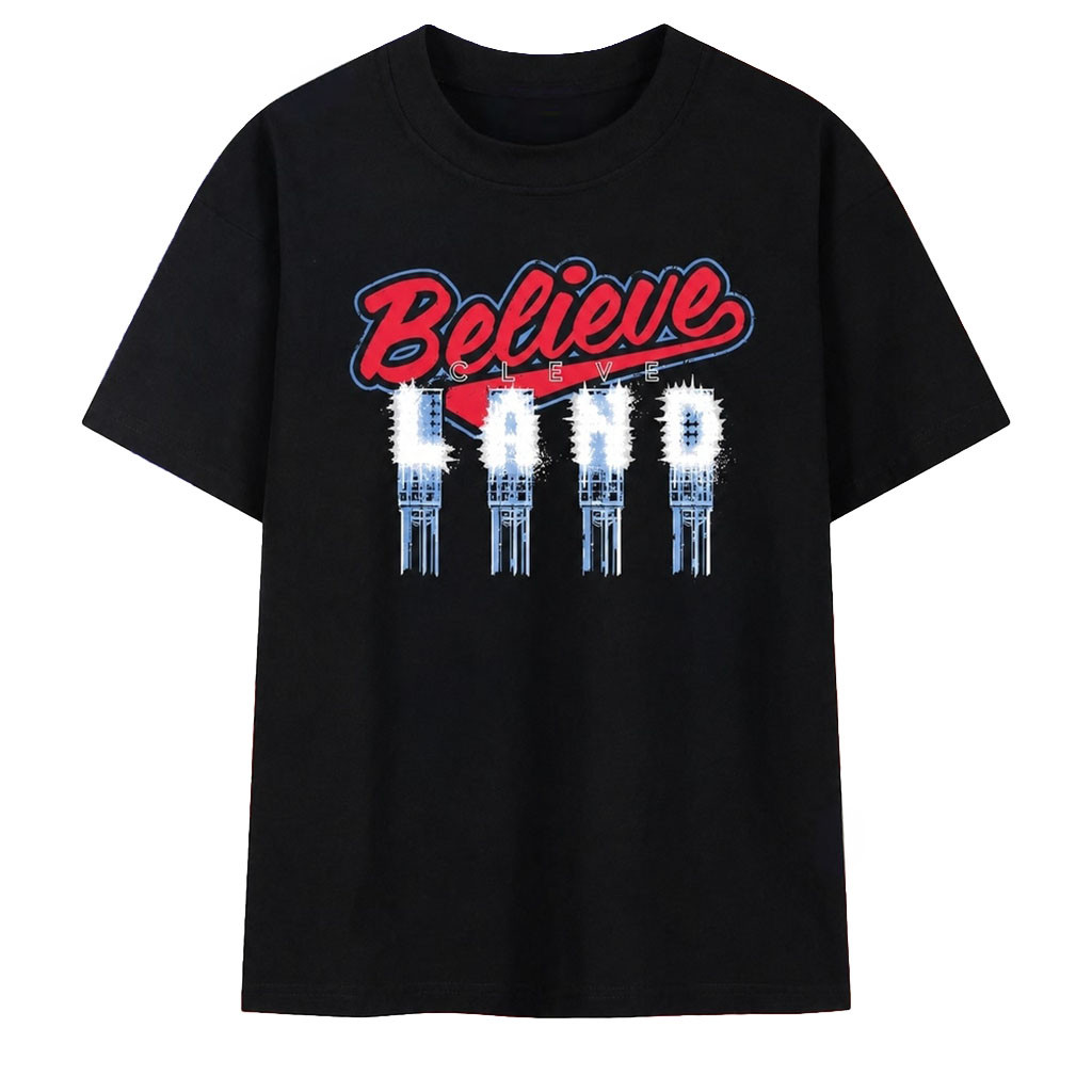 Believe Cleveland Stadium Lights Ohio Sports T-Shirt Cleveland Browns Merch Football Fan Gifts 1 - Unicasport Believe Cleveland Stadium Lights Ohio Sports T-Shirt Cleveland Browns Merch Football Fan Gifts