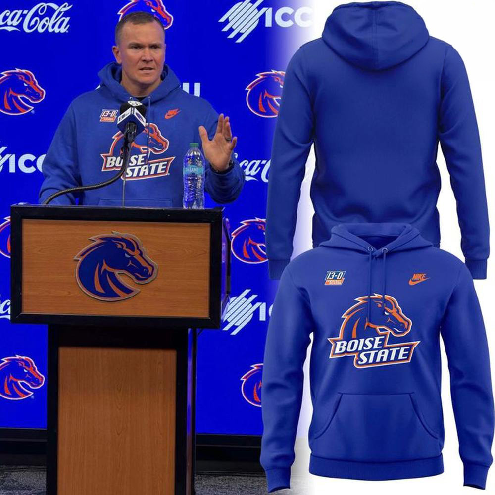 HC Spencer Danielson Boise State Football Hoodie Boise State Broncos Merch Gifts Ideas