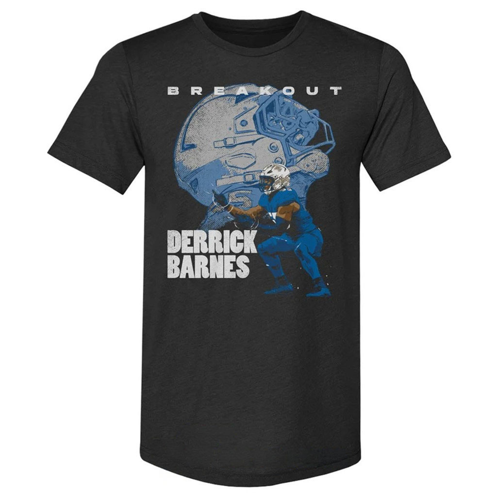 Derrick Barnes Detroit Lions Breakout Graphic Shirt Detroit Lions Merch Gifts For Football Fan 1 - Unicasport Derrick Barnes Detroit Lions Breakout Graphic Shirt Detroit Lions Merch Gifts For Football Fan
