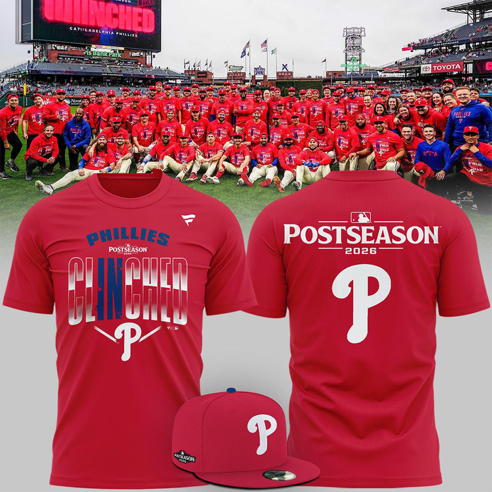Philadelphia Phillies Merch 2026 Postseason Shirt Phillies Baseball Apparel Gifts Ideas