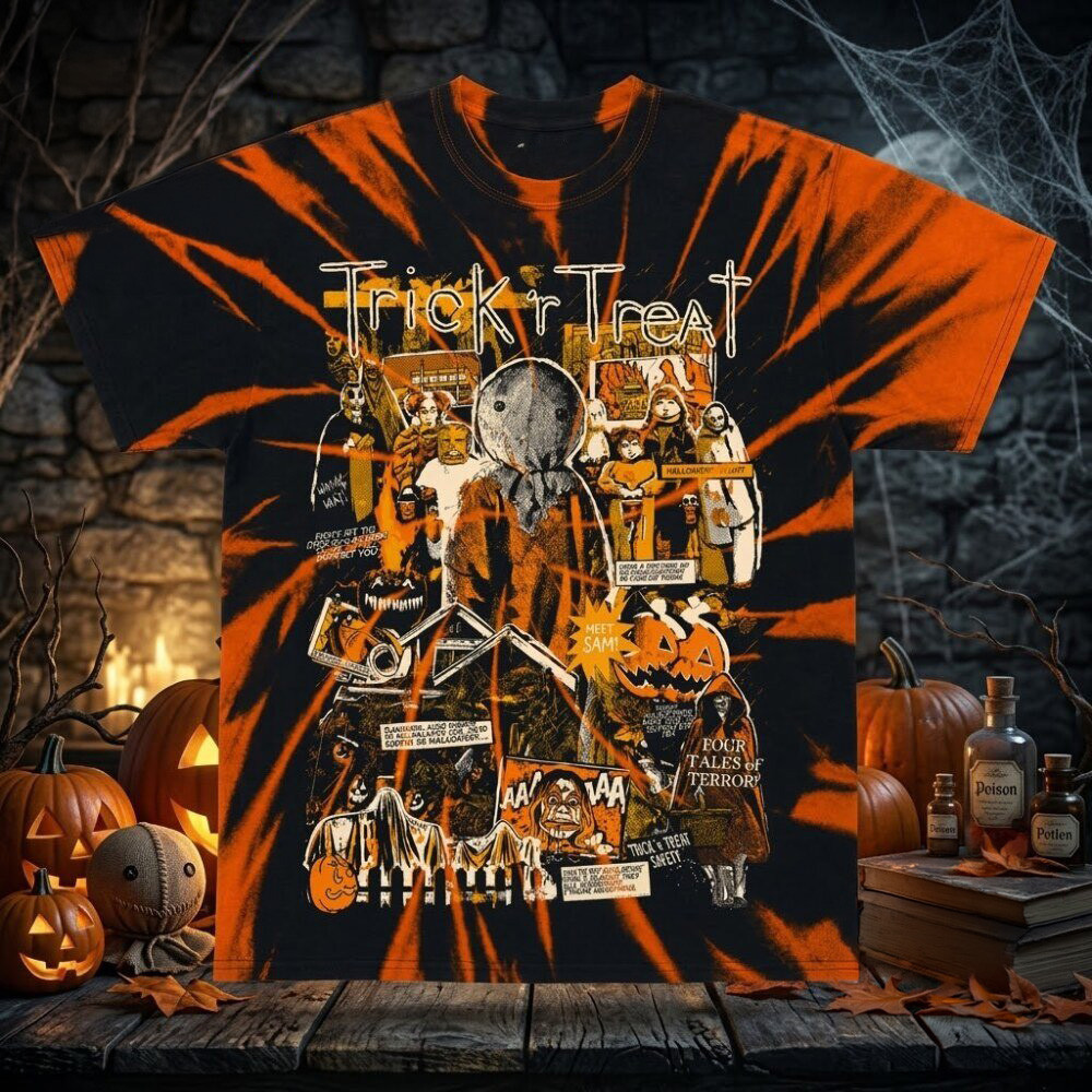 Trick R Treat Spooky Traditions Shirt Cool Halloween Outfits Gifts For Boyfriend 1 - Unicasport Trick R Treat Spooky Traditions Shirt Cool Halloween Outfits Gifts For Boyfriend