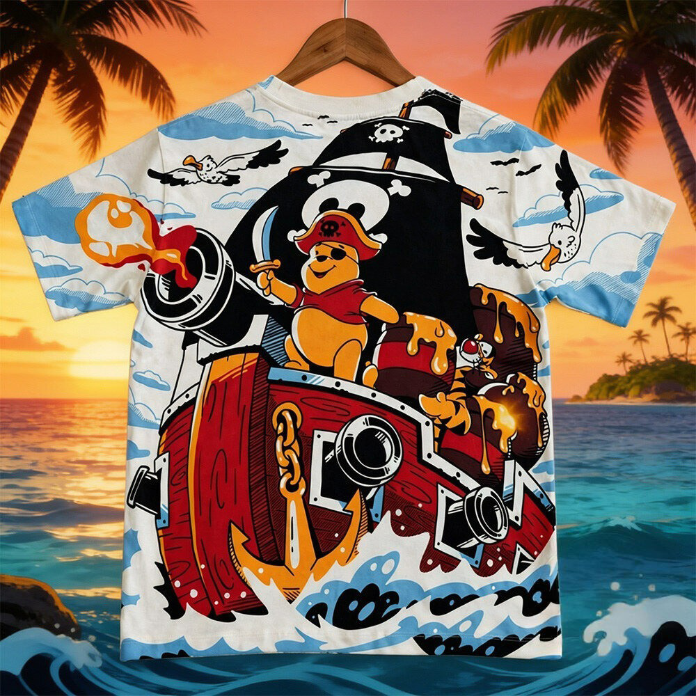 Disney Merch Pirate Winnie The Pooh Shirt Disney Store Apparel Gift For Winnie The Pooh Lovers 1 - Unicasport Disney Merch Pirate Winnie The Pooh Shirt Disney Store Apparel Gift For Winnie The Pooh Lovers