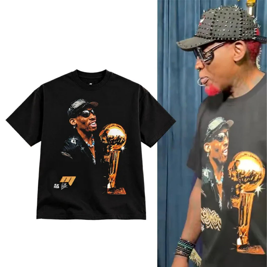 Dennis Rodman Wearing Rodman Trophy Winner Shirt Birthday Gift Ideas For Husband 1 - Unicasport Dennis Rodman Wearing Rodman Trophy Winner Shirt Birthday Gift Ideas For Husband