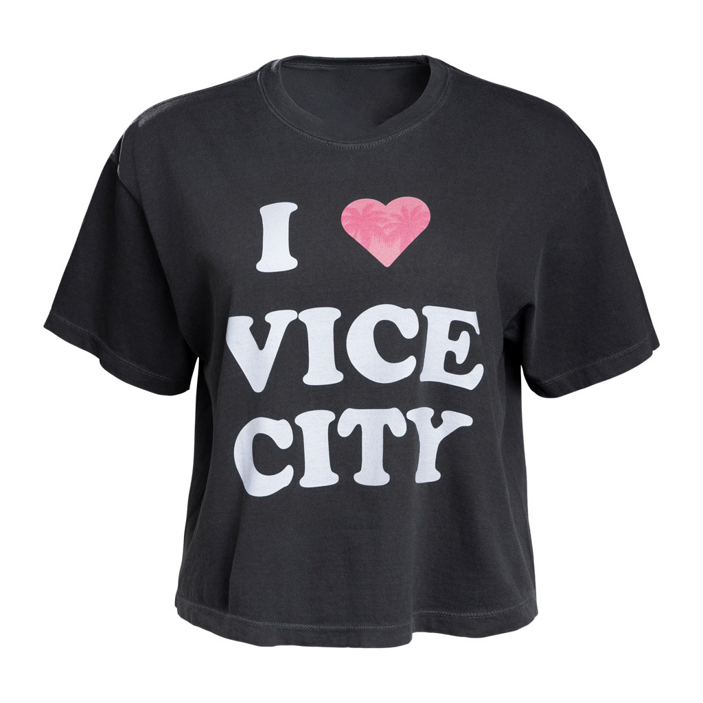 GTA 6 Vice City Merch 2026 Court Culture I Heart Vice City Cropped Shirt Miami Heat Store Merch 1 - Unicasport GTA 6 Vice City Merch 2026 Court Culture I Heart Vice City Cropped Shirt Miami Heat Store Merch