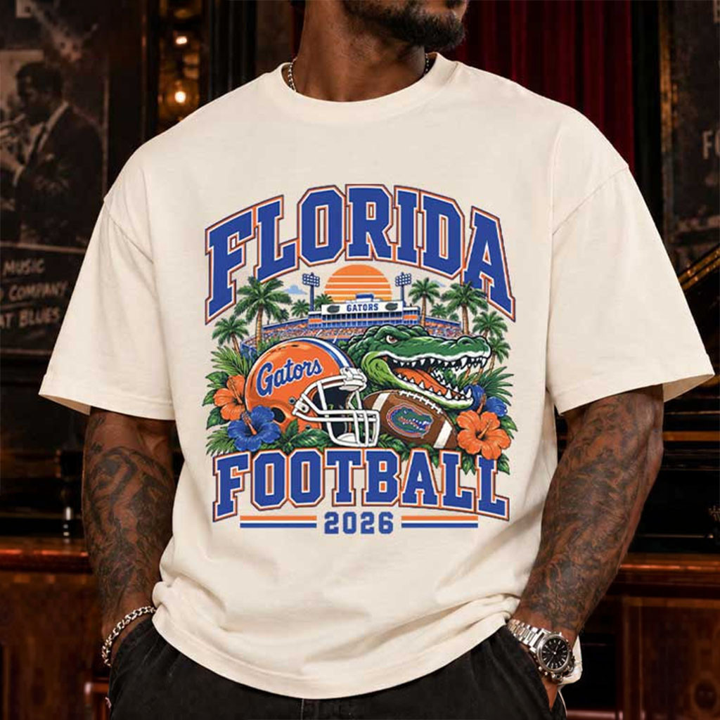 Florida Gators Football 2026 College Sports T-Shirt Game Day Shirt Florida Gators Merch Gifts 1 - Unicasport Florida Gators Football 2026 College Sports T-Shirt Game Day Shirt Florida Gators Merch Gifts