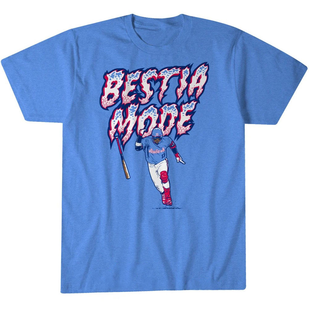 Atlanta Braves Ronald Acuna Jr Bestia Mode Graphic Shirt Atlanta Braves Merch Baseball Gifts 1 - Unicasport Atlanta Braves Ronald Acuna Jr Bestia Mode Graphic Shirt Atlanta Braves Merch Baseball Gifts