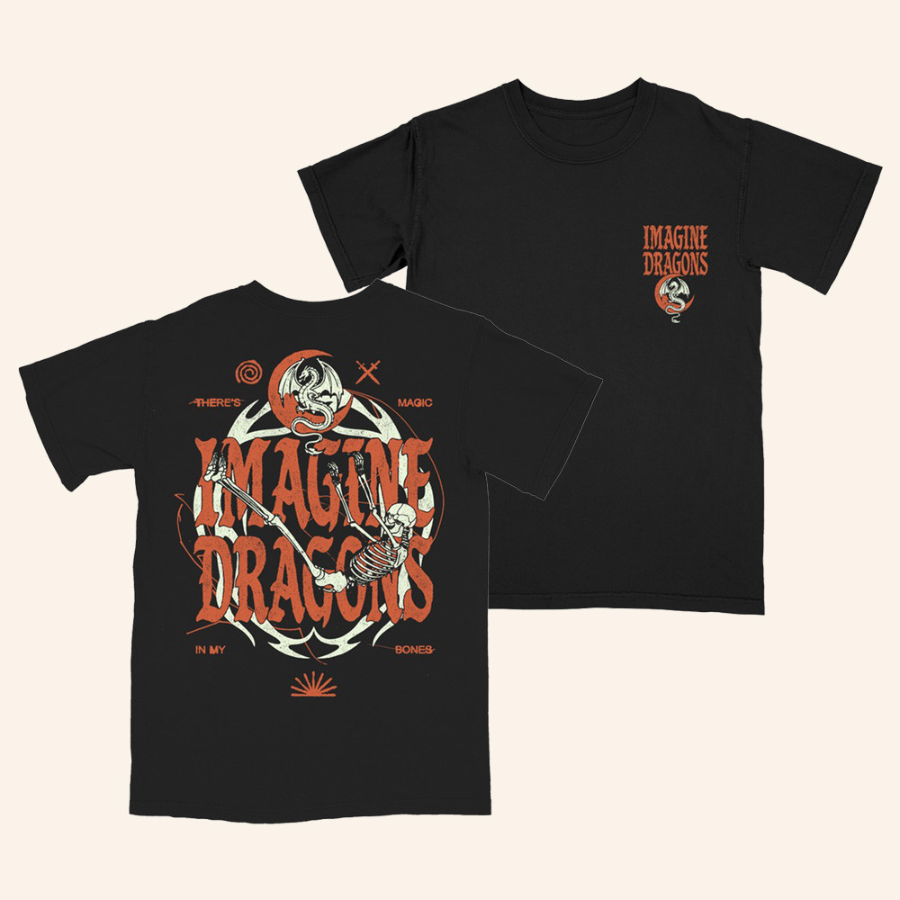 Imagine Dragons Merch There’s Magic In My Bones Shirt Imagine Dragons Clothing Gifts Ideas 1 - Unicasport Imagine Dragons Merch There’s Magic In My Bones Shirt Imagine Dragons Clothing Gifts Ideas