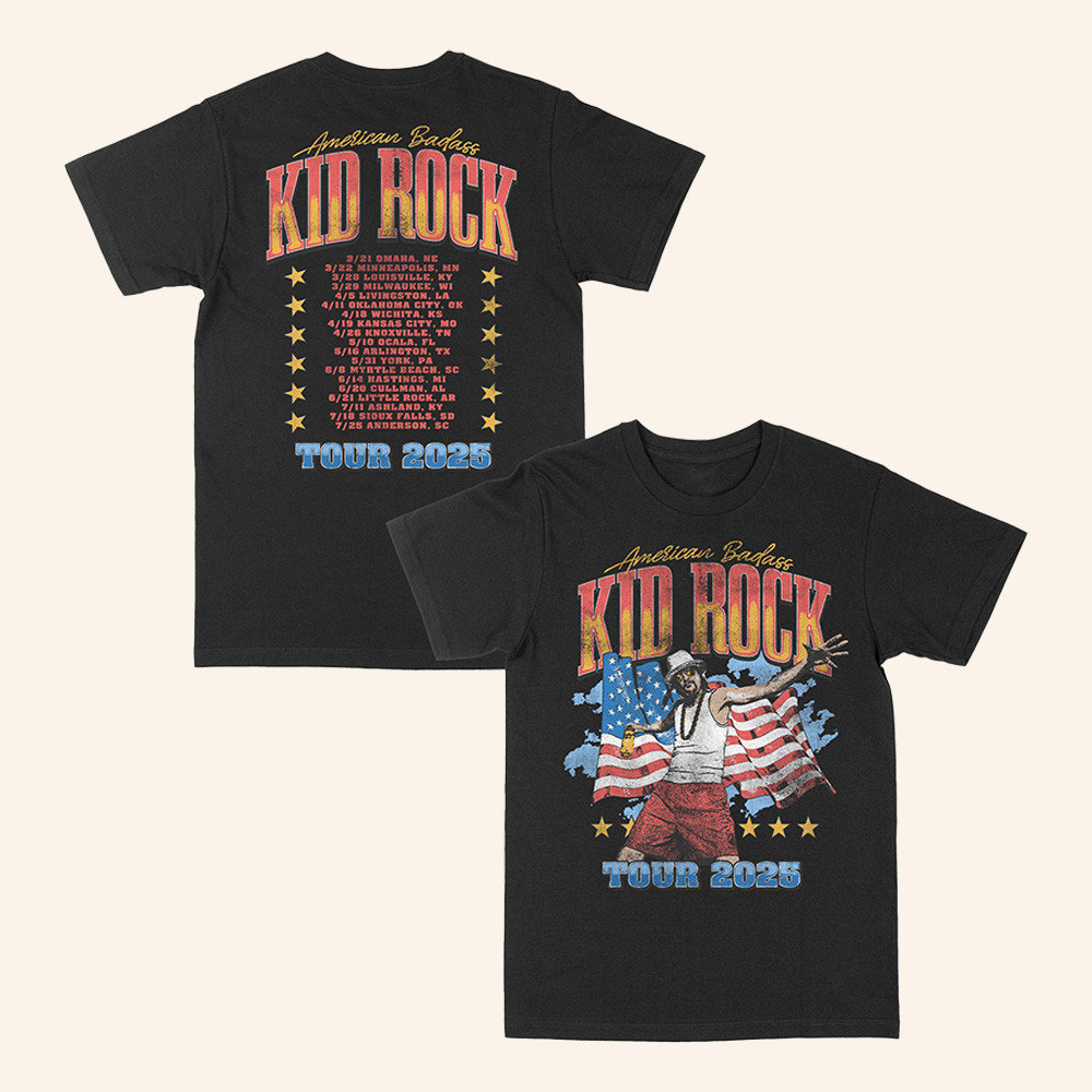 Kid Rock Merch America Photo Flag Tour Shirt Kid Rock Concert Outfits Gifts For Music Lovers 1 - Unicasport Kid Rock Merch America Photo Flag Tour Shirt Kid Rock Concert Outfits Gifts For Music Lovers