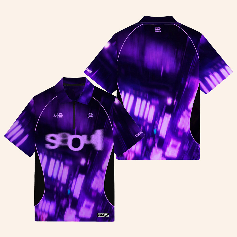 IDL Seoul Quarter Zip Polo Shirt Korea Dance League Apparel Gifts For Dancing Lovers 1 - Unicasport IDL Seoul Quarter Zip Polo Shirt Korea Dance League Apparel Gifts For Dancing Lovers