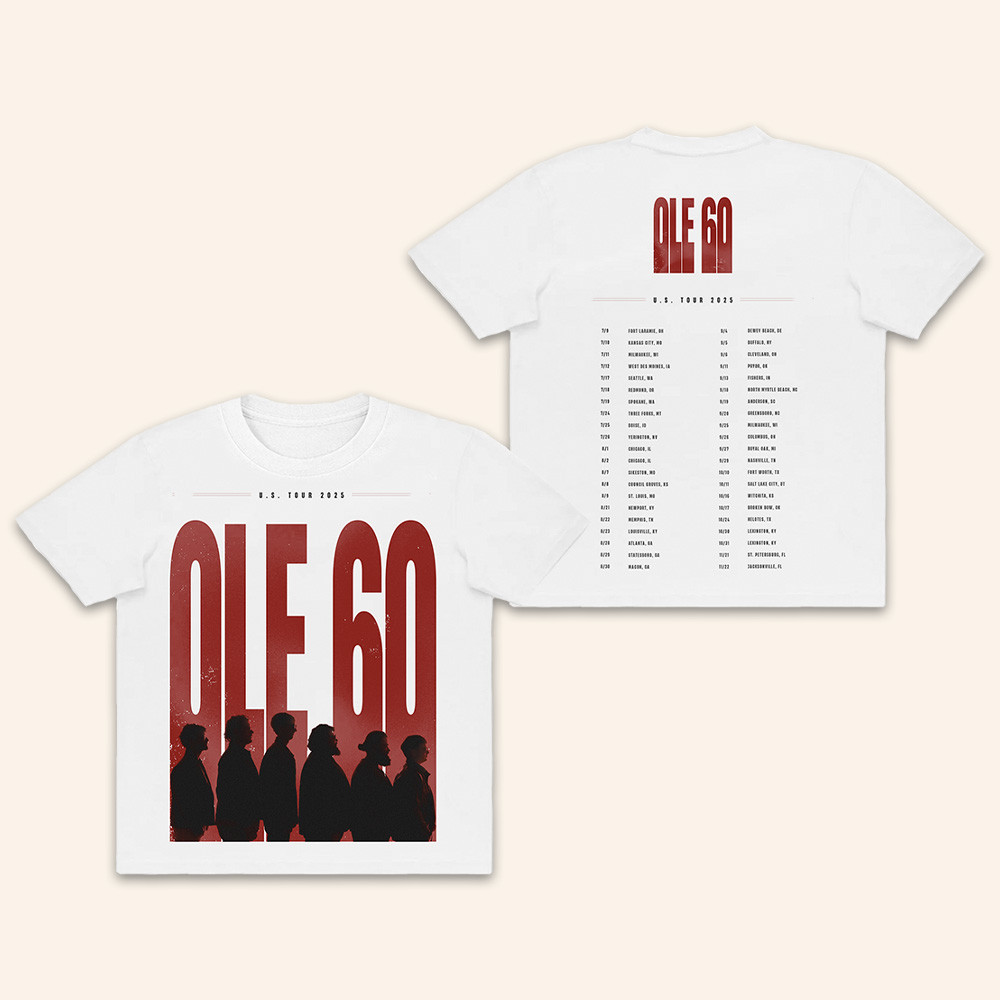 Ole 60 Merch White Tour Shirt Country Music Concert Attire Ole 60 Lovers Gifts Ideas 1 - Unicasport Ole 60 Merch White Tour Shirt Country Music Concert Attire Ole 60 Lovers Gifts Ideas