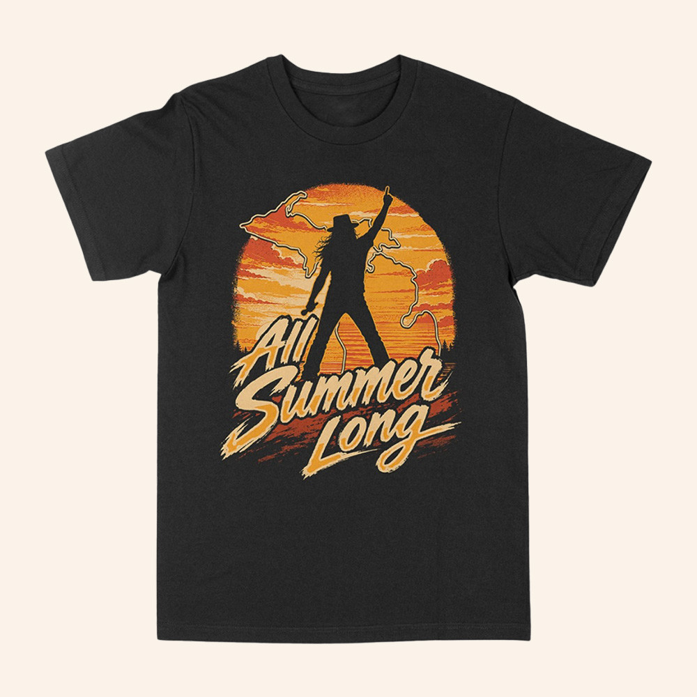 Kid Rock Merch All Summer Long Black Shirt Cool Kid Rock Apparel Gifts For Dad 1 - Unicasport Kid Rock Merch All Summer Long Black Shirt Cool Kid Rock Apparel Gifts For Dad
