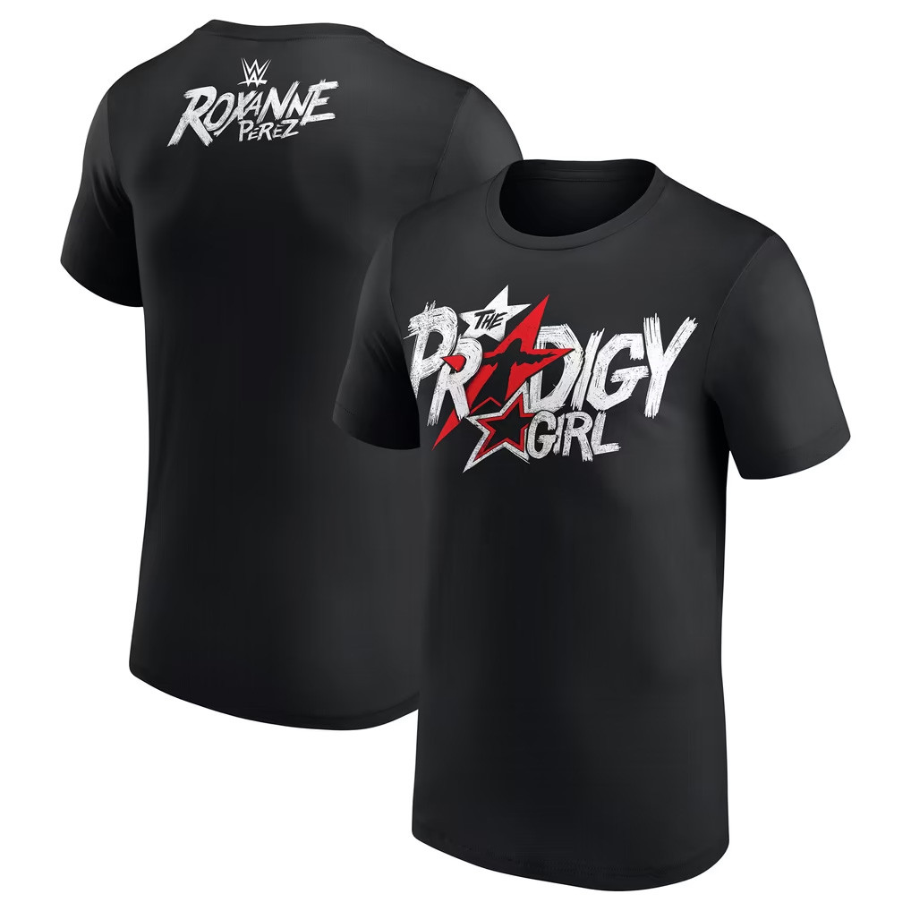 WWE Merch 2026 Black Roxanne Perez The Prodigy Girl T-Shirt Gift Ideas For Wrestling Fans 1 - Unicasport WWE Merch 2026 Black Roxanne Perez The Prodigy Girl T-Shirt Gift Ideas For Wrestling Fans