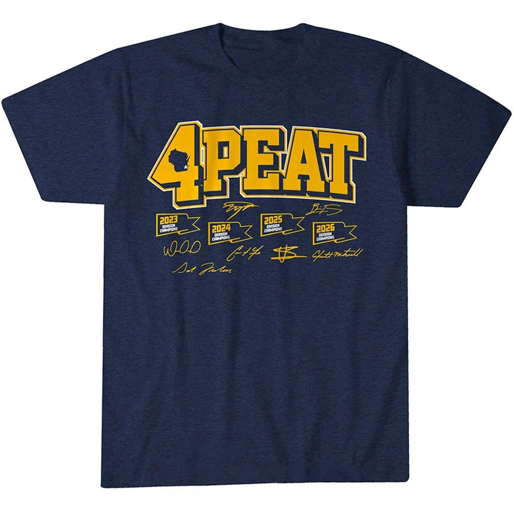Milwaukee Brewers Merch Division 4Peat Champions T-Shirt Gifts For Baseball Lovers 1 - Unicasport Milwaukee Brewers Merch Division 4Peat Champions T-Shirt Gifts For Baseball Lovers