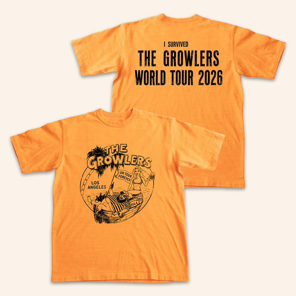 The Growlers Merch I Survived Shirt Cool Music Band Apparel The Growlers Lovers Gifts