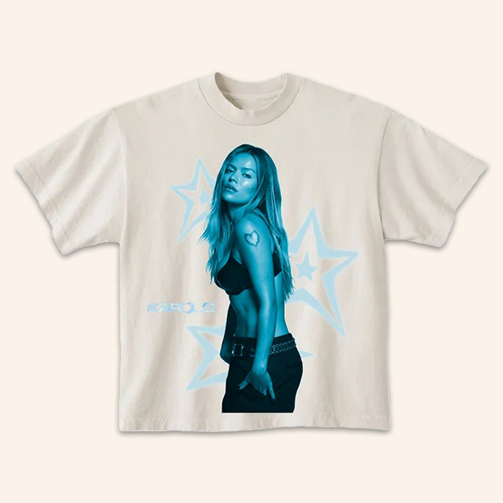 Karol G Merch NMADST Star Shirt Karol G Concert Tour Clothing Gifts For Music Lovers