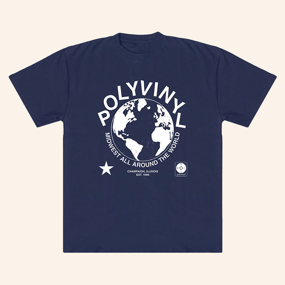 Polyvinyl Records 30th Anniversary Merch Midwest Worldwide Shirt Gift For Best Friend
