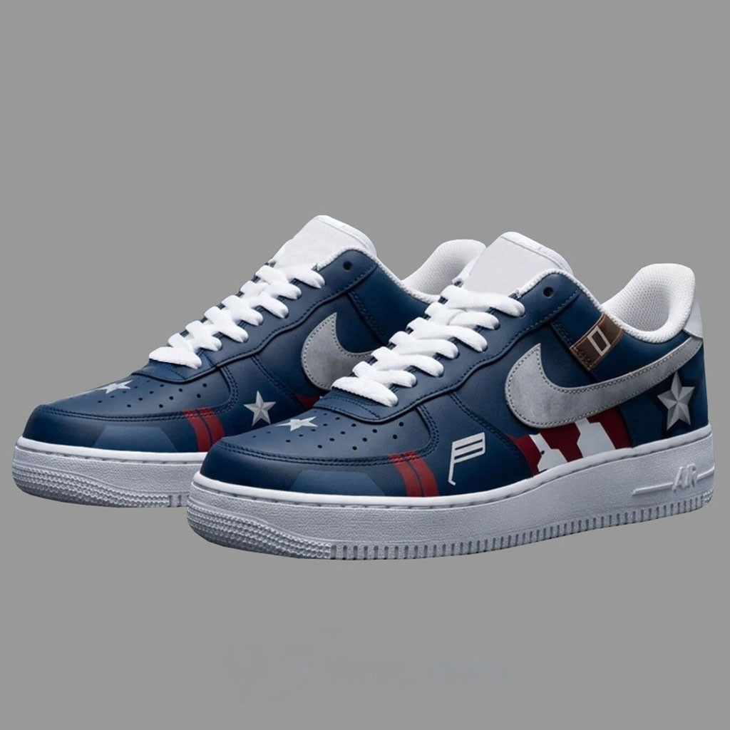 Avengers Endgame Captain America 2026 Shoes Superhero Sneakers Avengers Merch Marvel Fan Gifts 1 - Unicasport Avengers Endgame Captain America 2026 Shoes Superhero Sneakers Avengers Merch Marvel Fan Gifts