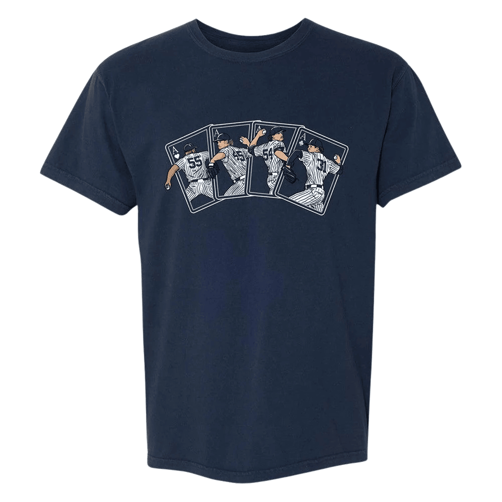 Four Aces New York Yankees Shirt Unique Gifts For Baseball Lovers 1 - Unicasport Four Aces New York Yankees Shirt Unique Gifts For Baseball Lovers