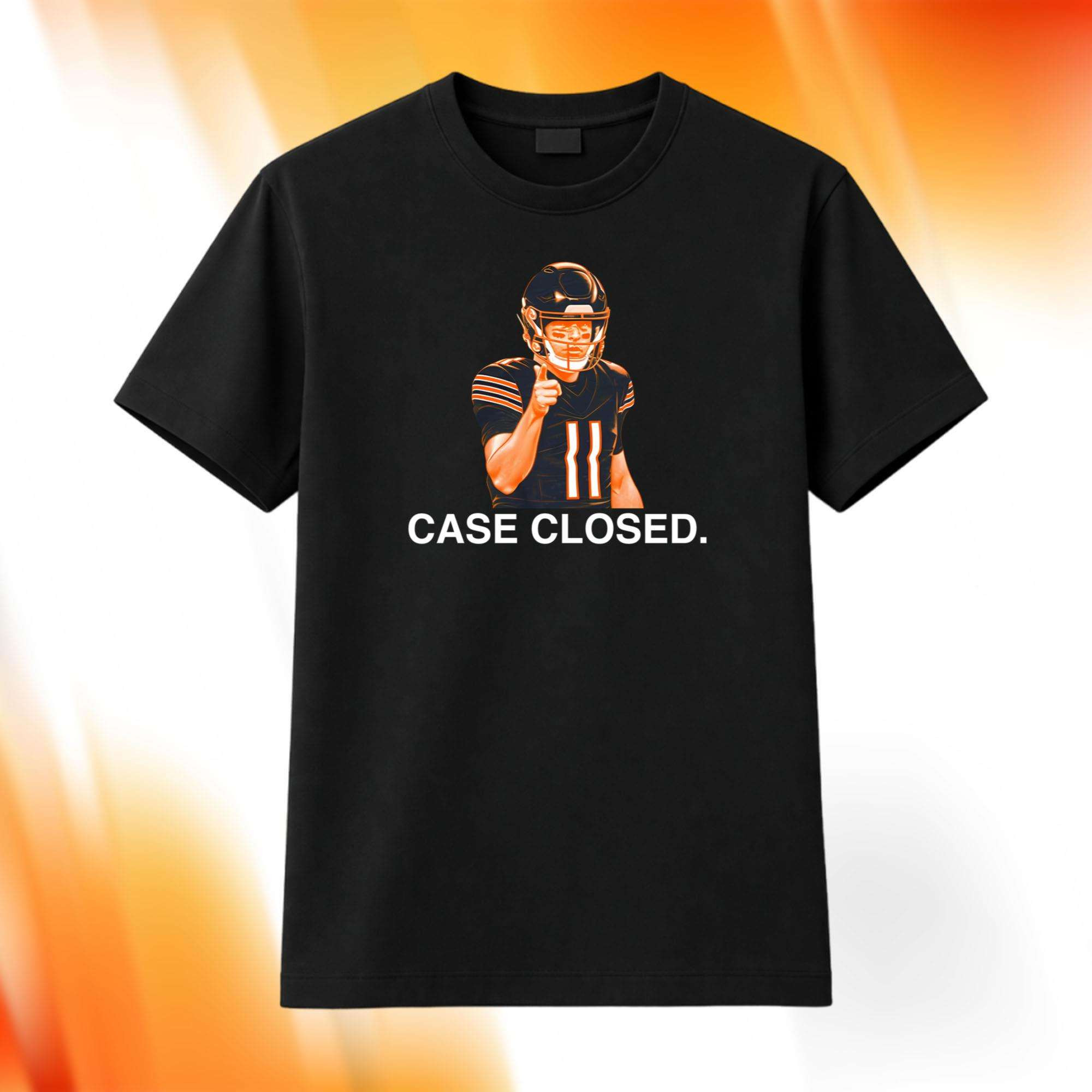 Keenum Case Closed Shirt #11 Chicago Bears Merch Present For Football Lovers 1 - Unicasport Keenum Case Closed Shirt #11 Chicago Bears Merch Present For Football Lovers