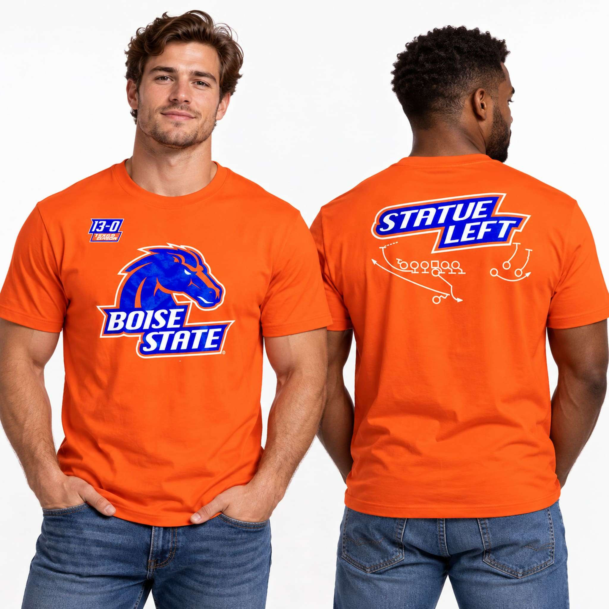 Boise State Football Perfect Season Shirt BS Broncos Merch Gift For Football Lover 1 - Unicasport Boise State Football Perfect Season Shirt BS Broncos Merch Gift For Football Lover