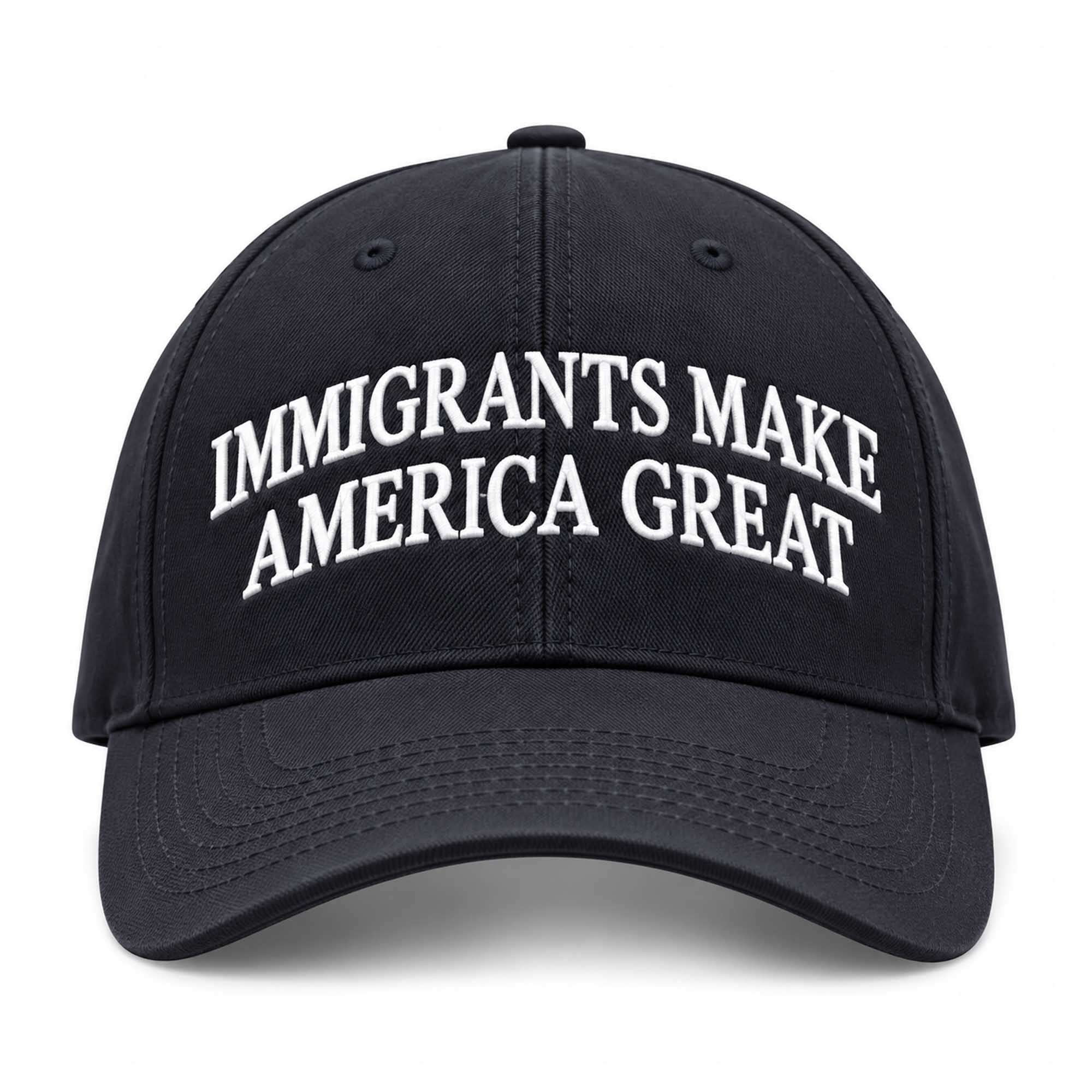 Immigrants Make America Great Hat Embroidered Anti Racism Cap Social Justice Gift 1 - Unicasport Immigrants Make America Great Hat Embroidered Anti Racism Cap Social Justice Gift