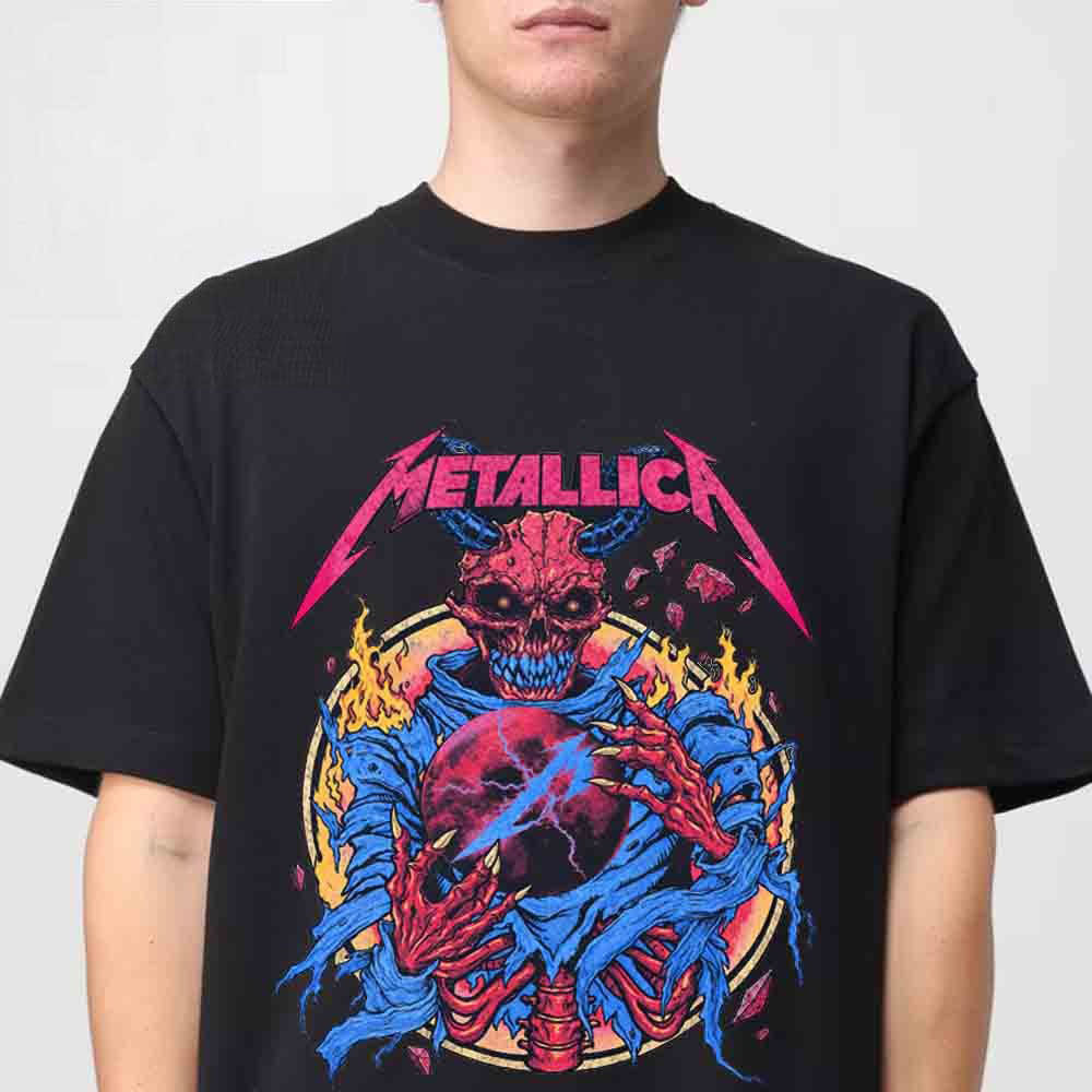 Metallica Merch Life Burns Faster Sphere Las Vegas Claw Demon T-Shirt Gift For Fans 1 - Unicasport Metallica Merch Life Burns Faster Sphere Las Vegas Claw Demon T-Shirt Gift For Fans