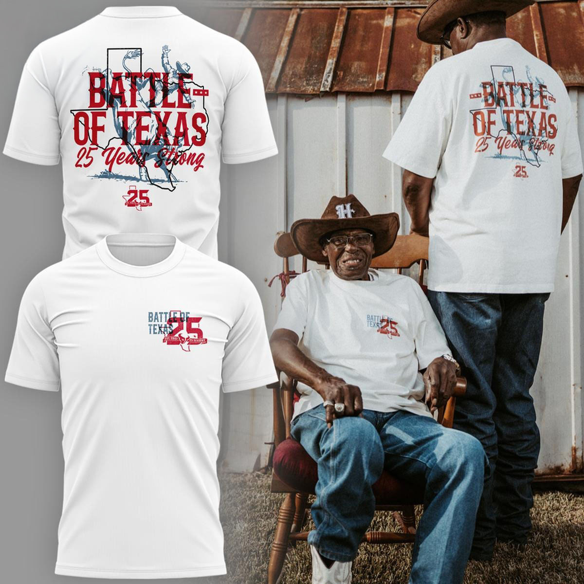 Houston Texans Merch Battle Of Texas 25 Years Strong T-Shirt Gift For Texans Fans 1 - Unicasport Houston Texans Merch Battle Of Texas 25 Years Strong T-Shirt Gift For Texans Fans