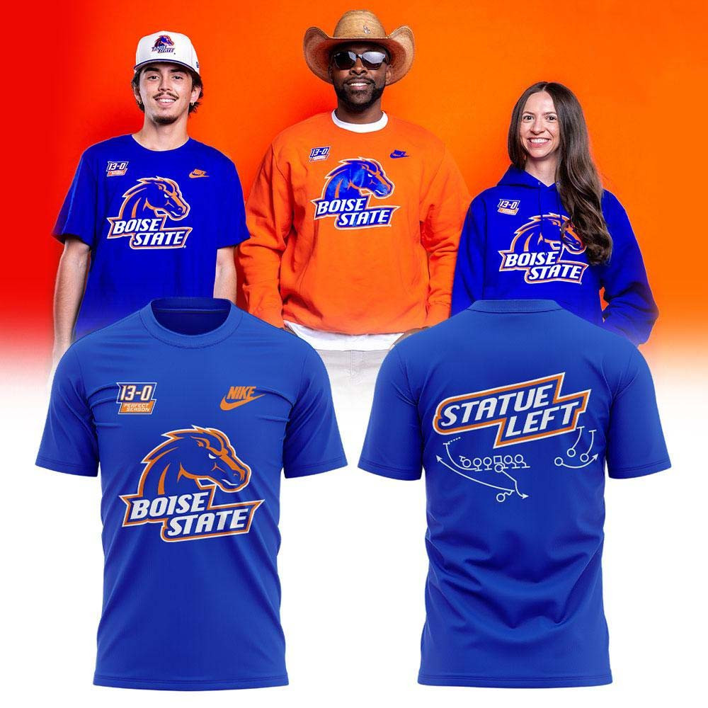 Boise State Broncos Merch Perfect Season 13-0 T-Shirt Gift For Broncos Fans 1 - Unicasport Boise State Broncos Merch Perfect Season 13-0 T-Shirt Gift For Broncos Fans